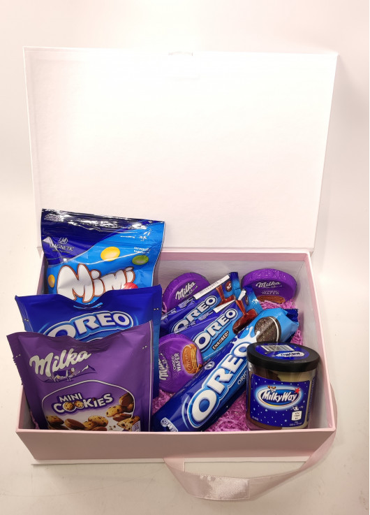 Коробка солодощів XL №3 Oreo і Milka