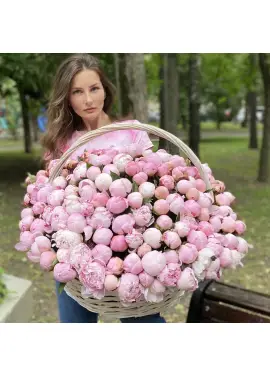 Люкс Кошик 201 півонія!