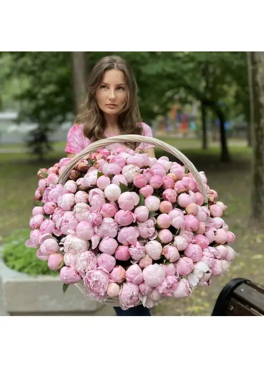 Люкс Кошик 201 півонія!