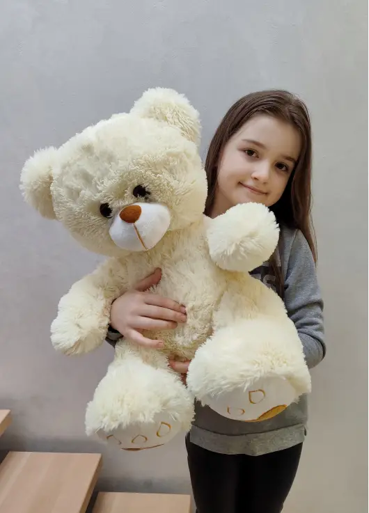 Ведмедик (середнього розміру) 60см