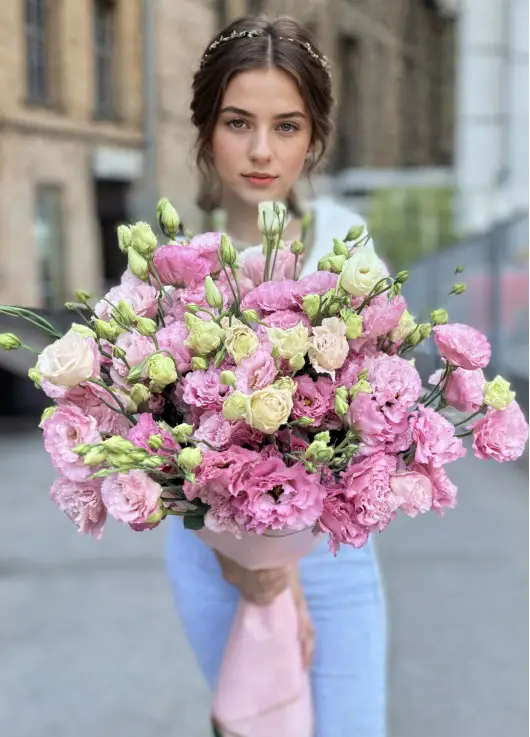 Рожева еустома