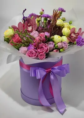 Лавандовий мікс букет