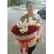Орхідея та 101 троянда у коробці