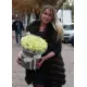 51 біла троянда у капелюшної коробці 51 біла троянда у капелюшної коробці