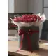 51 червоних тюльпанів у коробці (імпорт, Нідерланди)