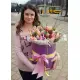 51 мікс тюльпанів у коробці (імпорт, Нідерланди)