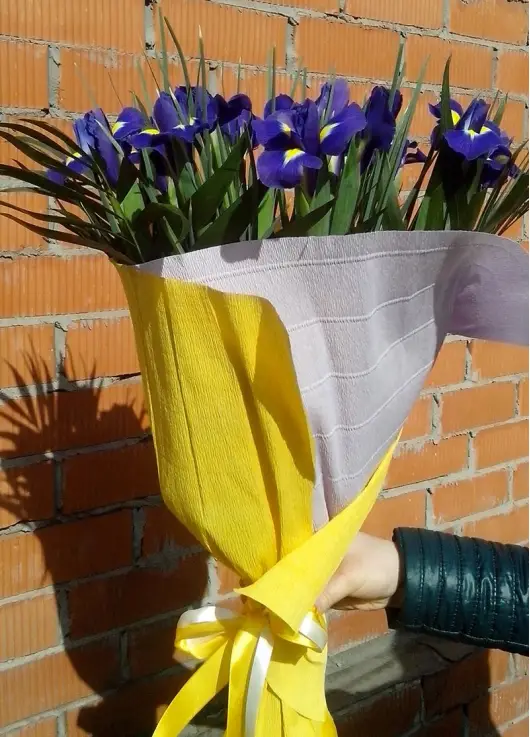 Букет iрисов