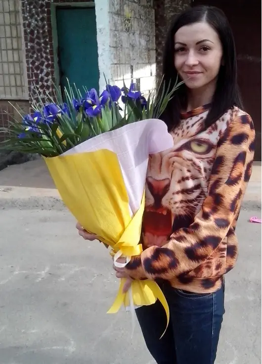Букет iрисов