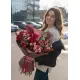 Стриманий мікс-букет «Мадлен» з орхідеєю (великий)