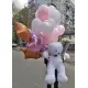 Набір для Коханої: ведмедик 1 м, троянди, шари
