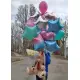 Набір для Коханої: ведмедик 1 м, троянди, шари