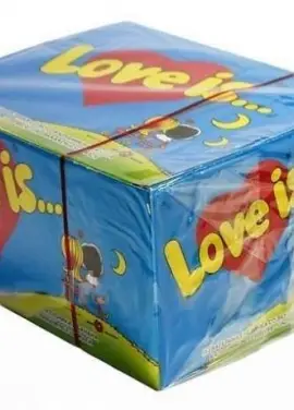 Жувальна гумка "Love is .." 100шт