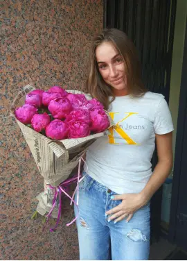Півонії в Дніпропетровську