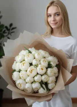 Білі  Півонії Дніпро