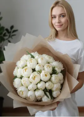 Білі  Півонії Дніпро