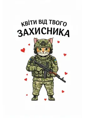 Квіти від твого захисника 003