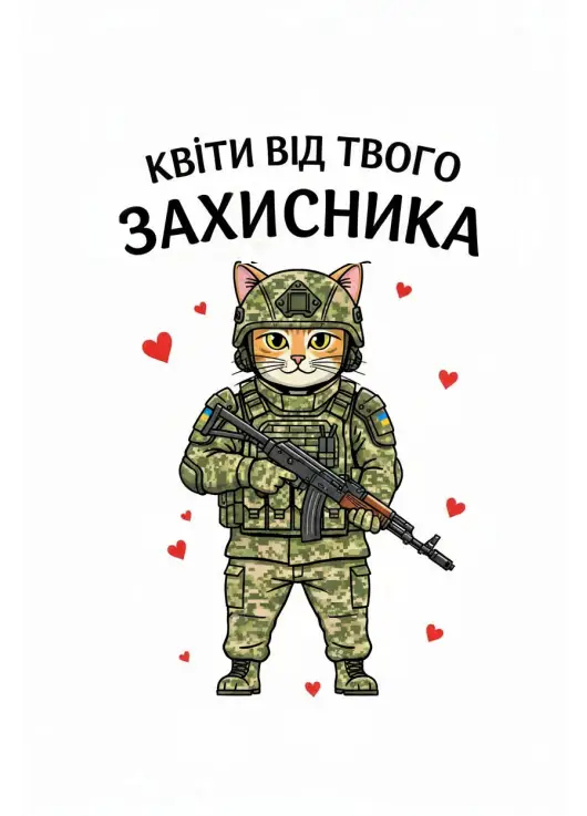 Квіти від твого захисника 003