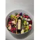 Квітковий бокс "Wine & flowers"