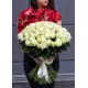 101 біла троянда "Класика" 101 біла троянда "Класика"