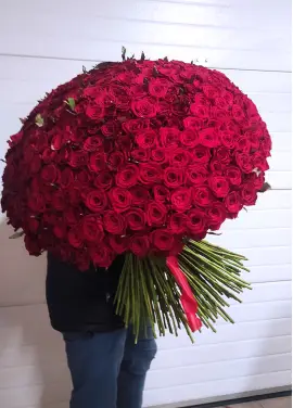 333 червоних троянди