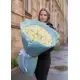51 біла троянда в букеті