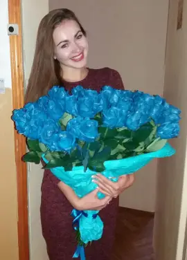 Сині троянди "П'ятий елемент"