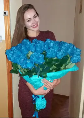 Сині троянди "П'ятий елемент"