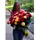 Гламур 101 троянда Еліт 80 см
