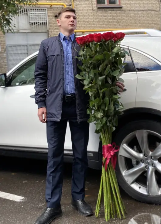 Голандські троянди  150 см