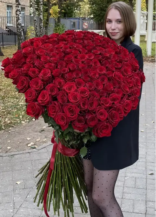 Голандські троянди  150 см