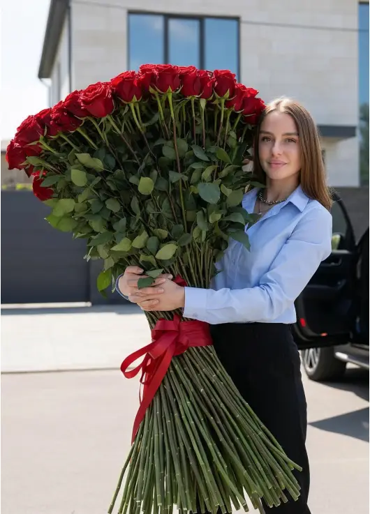 Величезні троянди 150-180см