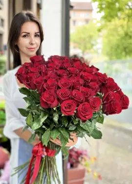 Голандські троянди 25 шт.