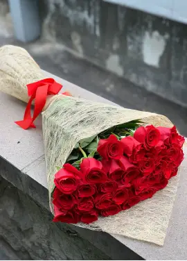Голандські троянди 25 шт.