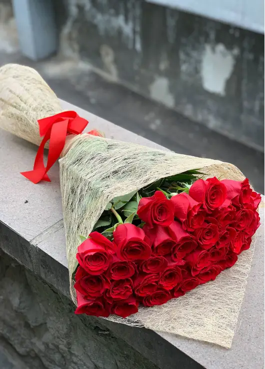 Голандські троянди 25 шт.