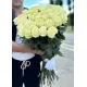 51 білий метрова троянди