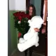 19 троянд + ведмедик 1м 19 троянд + ведмедик 1м