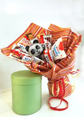 Дитячий букет з  Kinder шоколад