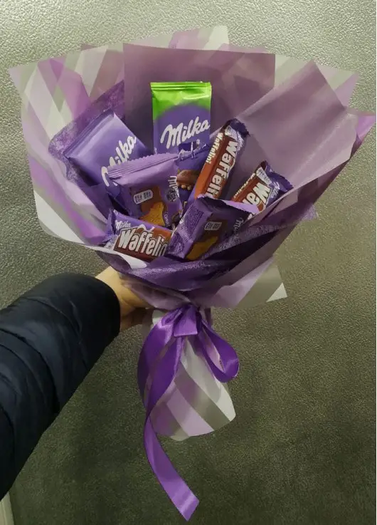 Букет шоколадних солодощів Milka