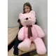 Ведмедик рожевий (великого  розміру) 100см
