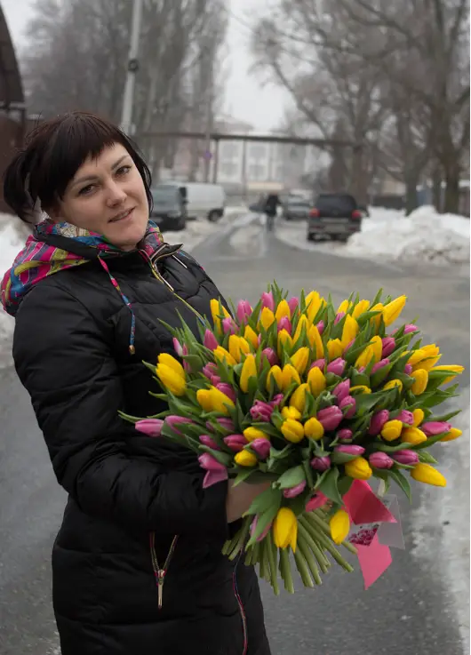 Веселкова весна 101 тюльпан Веселкова весна 101 тюльпан