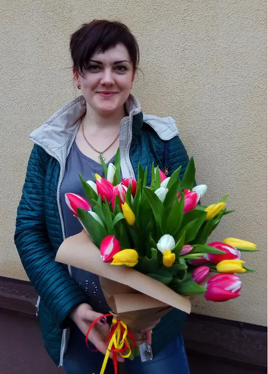 Букет iз тюльпанів