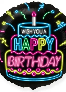 Повітряні кульки Happy Birthday  46 см
