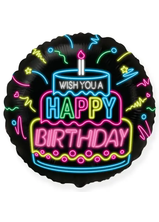 Повітряні кульки Happy Birthday  46 см
