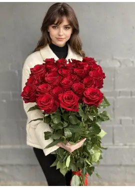 Голандські троянди 25 шт.